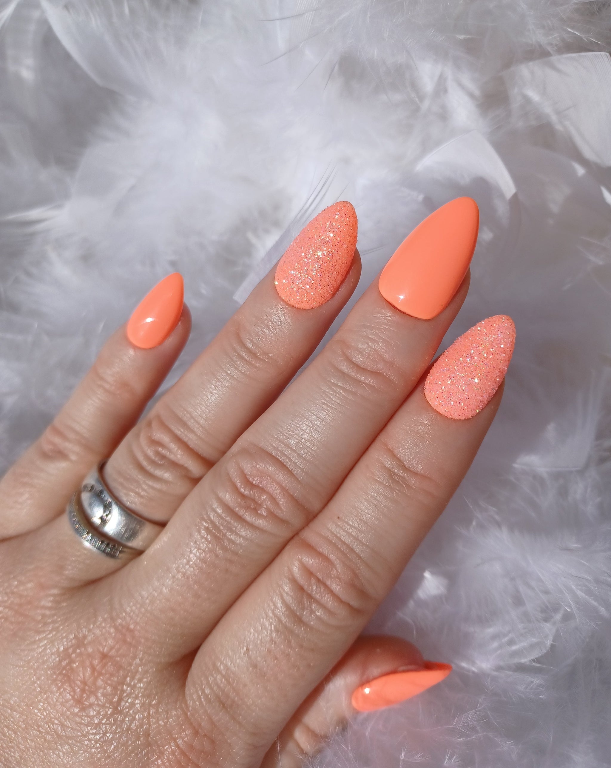 Glitter Corail AMANDE S